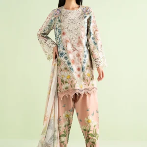 3 Piece Printed Lawn Suit