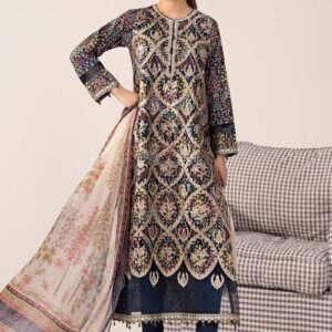 3 Piece Printed Lawn Suit