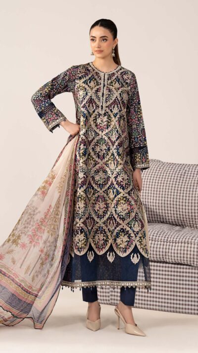 3 Piece Printed Lawn Suit